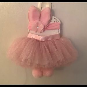 🤑Toby 3pc bunny tutu set. Size 0-12M NWOT